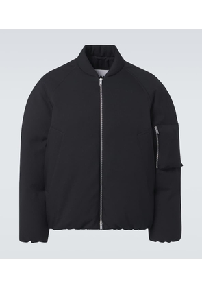Jil Sander Oversized gabardine down jacket