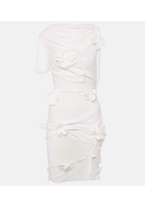 Jacquemus La Mini Robe Bocciolo silk-blend minidress