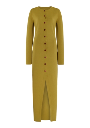 Brandon Maxwell The Emm Jersey Cardigan Midi Dress - Moda Operandi