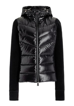 Moncler Grenoble Down Fleece Hooded Cardigan - Moda Operandi