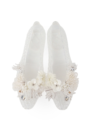 HEAVENLY JELLY Glam Embellished Jelly Shoes - Moda Operandi