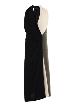 Proenza Schouler Elsa Draped Crepe Midi Dress - Moda Operandi