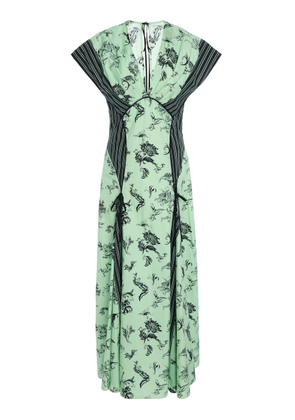 Rosie Assoulin Push Me to the Edge Cotton Dress - Moda Operandi