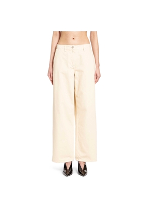 Wide Leg Denim Trousers