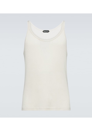 Tom Ford Pointelle silk tank top