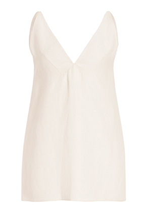 Proenza Schouler Mitchell Cotton-Linen Top - Moda Operandi