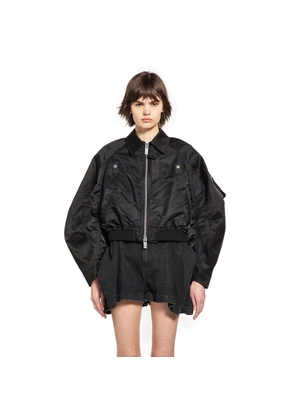 Cotton Chino x Nylon Twill Blouson