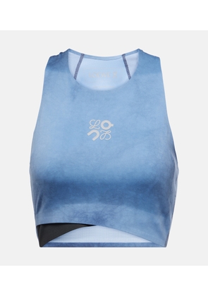 Loewe x On Performance logo crop top
