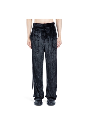 Leon Trousers in Froissé Velvet