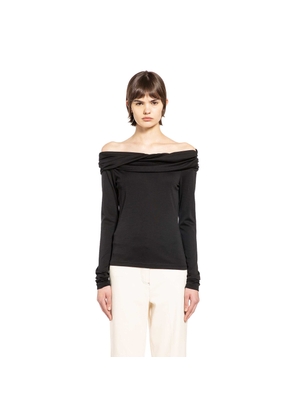 Wool Off-The-Shoulder Top