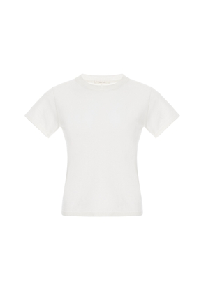 The Row Tommy Cotton-Silk Jersey T-Shirt - Moda Operandi