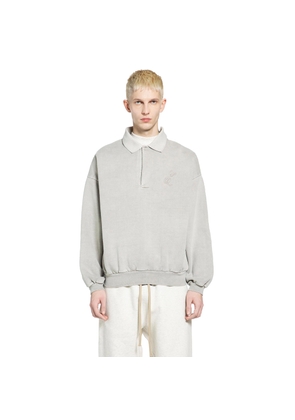 Embroidered Classic Polo Sweatshirt