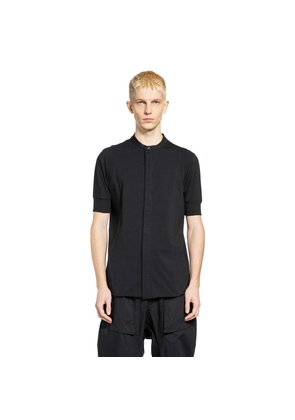 Stand Collar Short Sleeve Shirt