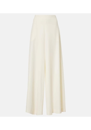The Row Dela wool wide-leg pants