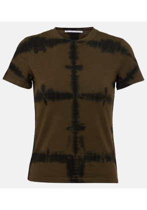 Proenza Schouler White Label Brewer cotton-blend jersey T-shirt