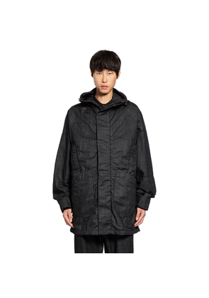 Resined and Garment Dyed Hooded Jacket