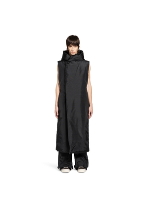 Hooded Sleeveless Coat