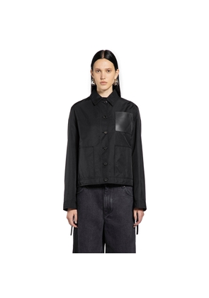 Workwear jacket in cupro blend