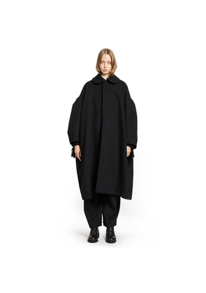 Puffed Sleeve Oversized Coat