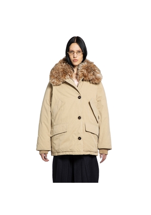 Shearling trimmed Padded Jacket