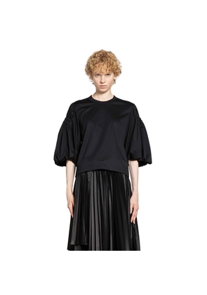 Gathered Cotton Jersey T-shirt