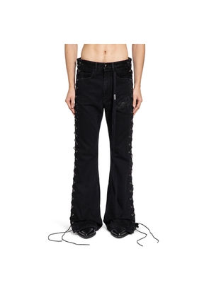 Tarik Laced-Up Bootcut Trousers