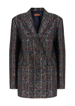 Missoni Sequined Check Blazer - Moda Operandi