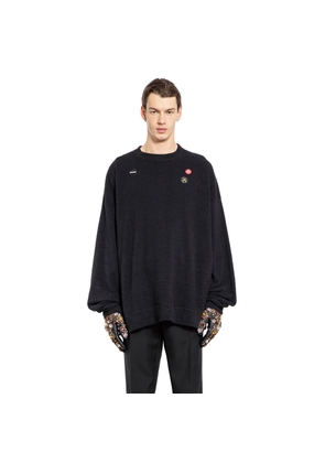 Embellished Sweatshirt in Fleece