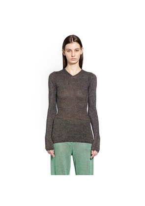 Lurex V-Neck Sweater