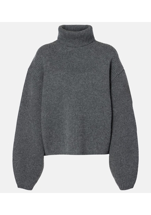 Toteme Ribbed-knit wool-blend turtleneck sweater