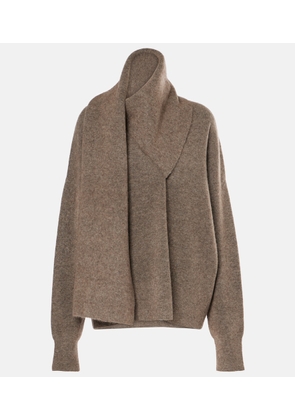 Toteme Scarf-detail sweater