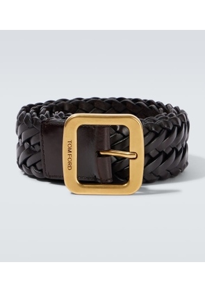 Tom Ford Woven leather belt