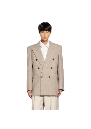 Double-Breasted Wool Blazer