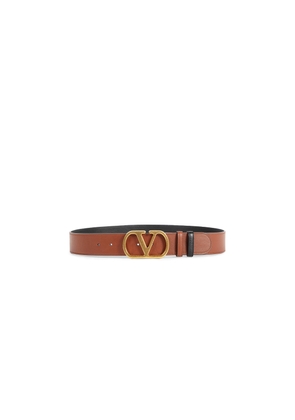 VLogo Signature Calfskin Belt 30 MM