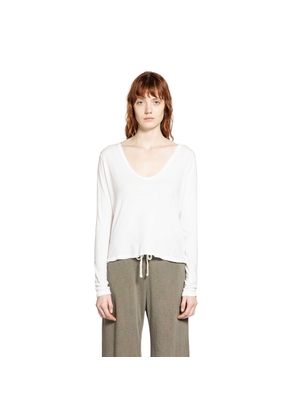 Deep V-Neck Long Sleeve Tee