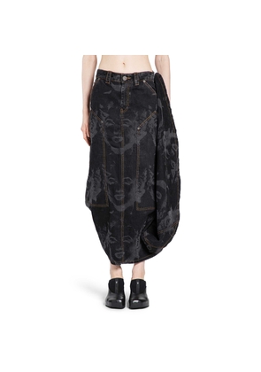 Denim Prom Skirt