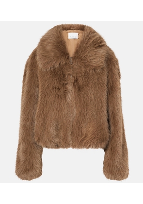 The Frankie Shop Hope faux fur jacket