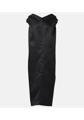 Khaite Selwyn silk gazar maxi dress