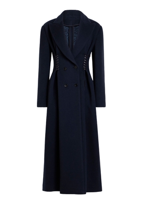 Etro Whipstitched Wool-Cashmere Coat - Moda Operandi