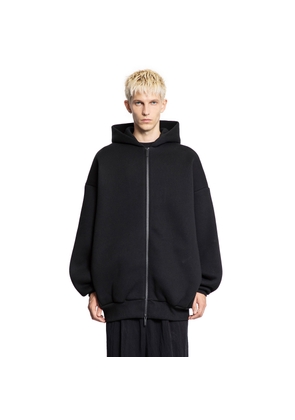 Cotton Nylon Zip-Up hoodie