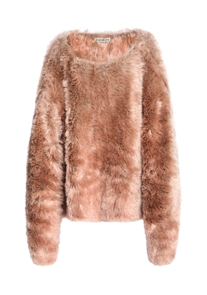 ZANKOV Mel Plush Knit Sweater - Moda Operandi