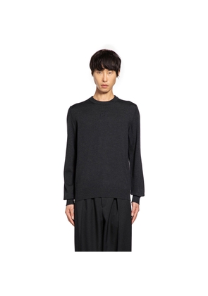 Crewneck Knitwear In Fleece Wool