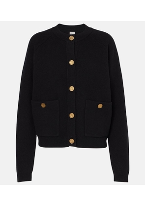 Toteme Wool and cashmere-blend cardigan