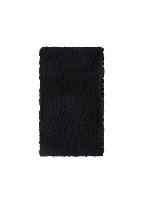 Hand-Woven Slabs/W Knit Snood