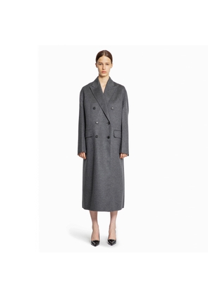 Wool Cashmere Double-Breasted Overcoat