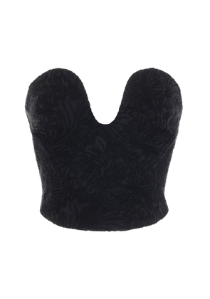 Mara Hoffman Liya Organic Cotton Jacquard Bustier Top - Moda Operandi