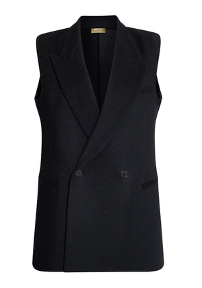 KALLMEYER Deon Wool Blend Sleeveless Blazer - Moda Operandi