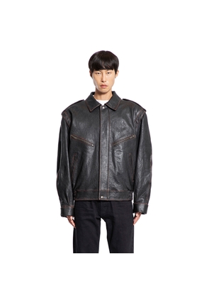 Bomber Jacket in Lambskin