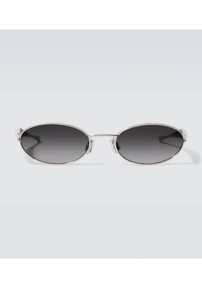 Bottega Veneta Sardine oval sunglasses