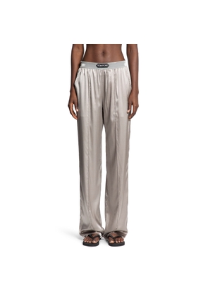 Stretch Silk Satin PJ Pants
